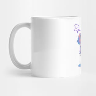 Spaniel Love bright colorful Mug